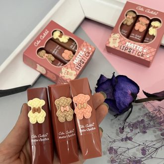 پک ۳ تایی رژ جامد خرسی کالرکاستل