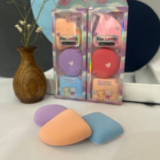 پک 3تایی پد آرایشی kiss lovly