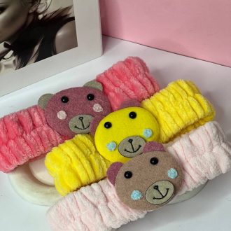 هدبند حوله ای خرسی